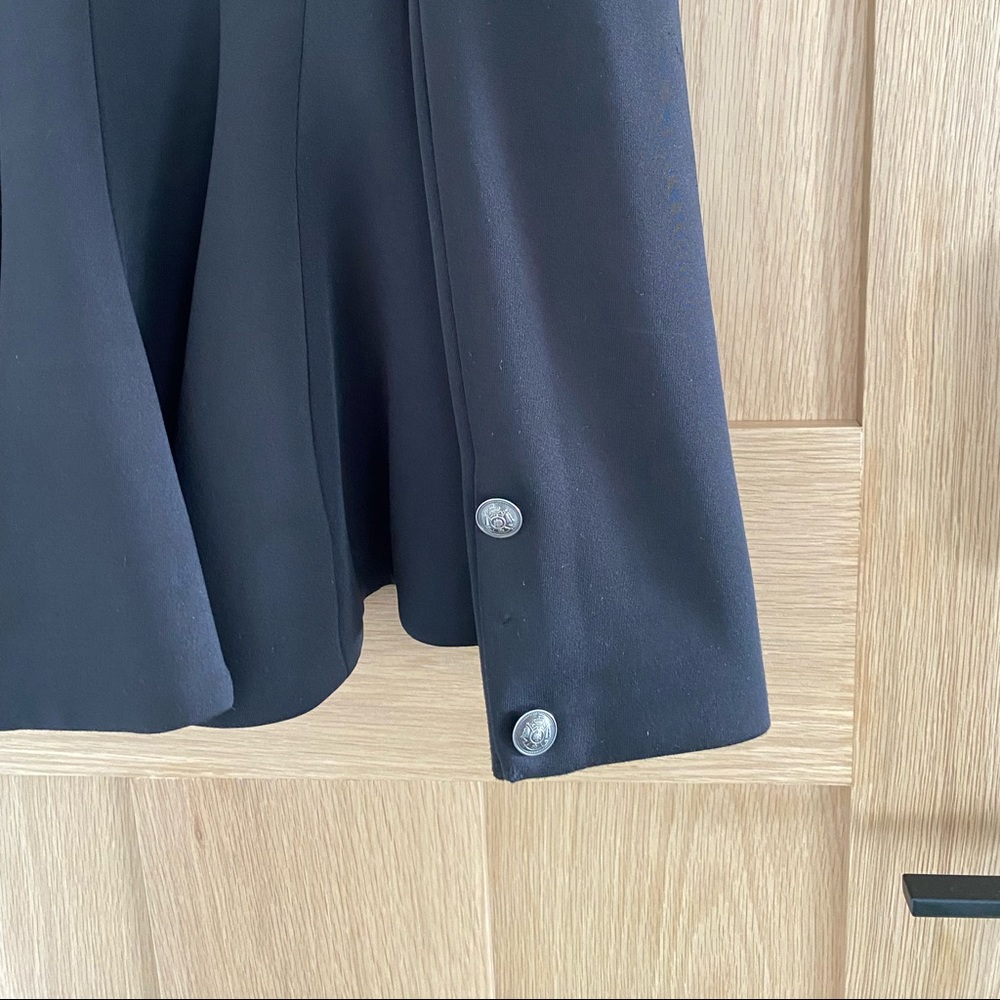 BALMAIN 🎉  🎊👏🏽🎉 HOST PICK LUXURY 🎊 Black Blazer, Women US 8 FIRM PRICE! - Picture 8 of 8